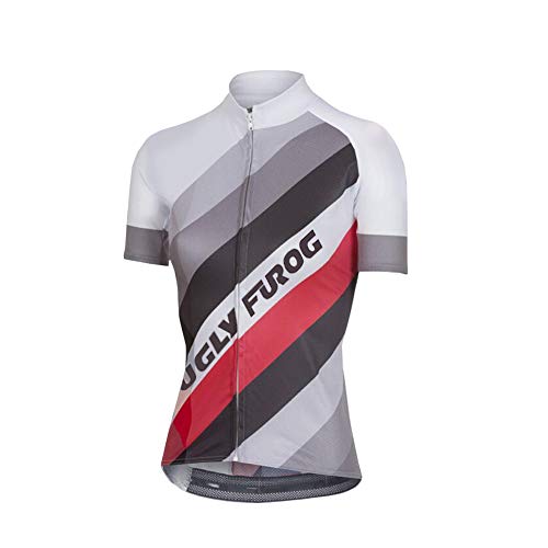 Uglyfrog Maillot Bicicleta Mujer Verano con Manga Corta,Maillot Ciclismo Mujer Verano