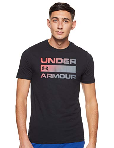 Under Armour UA Team Issue Wordmark Short Sleeve Camiseta, Hombre, Negro (Black (002), S