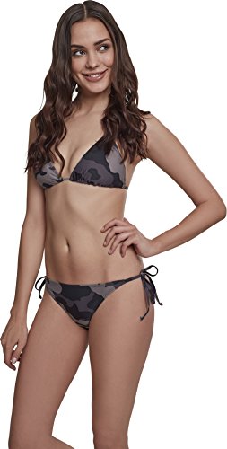 Urban Classics Ladies Bikini Juego, Camo Oscuro, S para Mujer