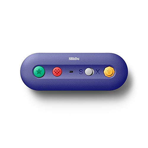 8Bitdo G Bros. Wireless Adapter for Nintendo Switch (Works with Wired GameCube & Classic Edition Controllers) (Nintendo Switch//) [Importación inglesa]