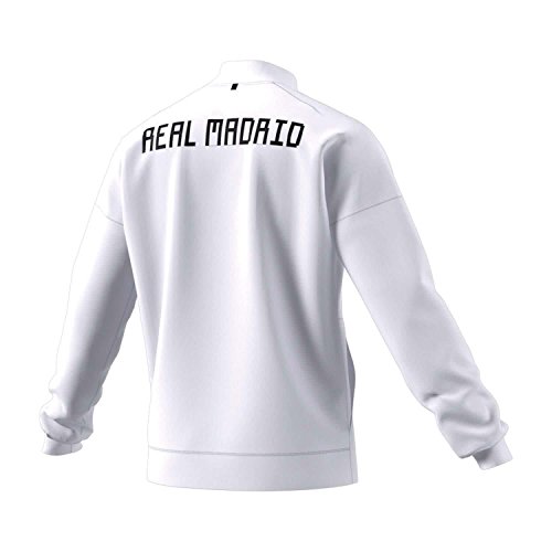 adidas Chaqueta para hombre Real Madrid Anthem, Hombre, Chaqueta, CY6098, Color blanco., small