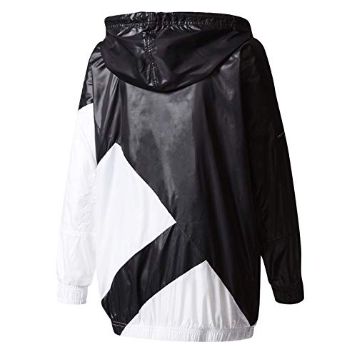 adidas EQT Chaqueta, Mujer, Negro (Blanco), 32