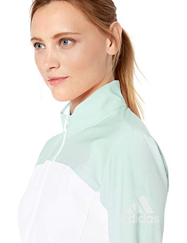 adidas Golf Go-to Adapt - Chaqueta para Mujer, Color Blanco y Verde