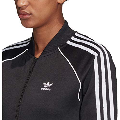 adidas SST Tracktop PB Sudadera, Mujer, Negro (Black/White), 34