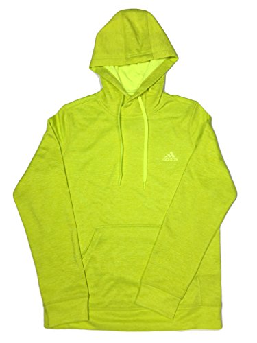 adidas - Sudadera de Forro Polar del Equipo con Capucha para Mujer, Mujer, Sudadera con Capucha Mujer, F16SPWW501, Shock Slime/Negro Heather, XS