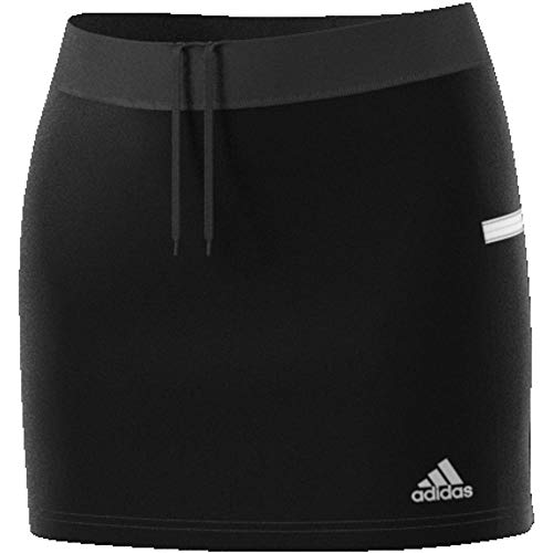 Adidas T19 Skort W Falda, Mujer, Black/White, 2XS