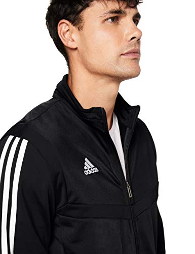 Adidas Tiro 19 Polyester Jacke Chaqueta Deportiva, Hombre, Black/White, XS