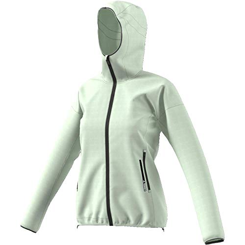 adidas W Agr Ho Ashiel Chaqueta, Mujer, Verde (aerver), 32