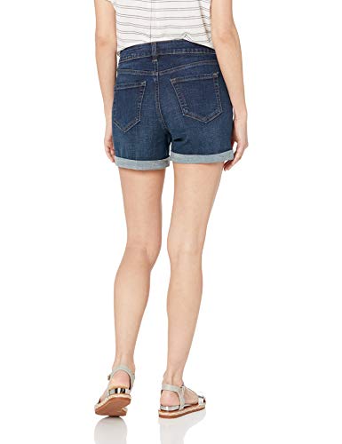 Amazon Essentials - Vaqueros cortos para mujer de 12,7 cm., Medium Dark Wash, US 14 (EU XL)