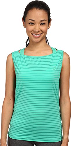 ASICS Cleo Pop(TM) Camiseta Doble para Mujer, Mujer, 124411, Menta Fresca, XS