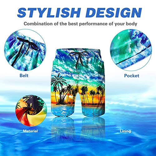 Bañador de Hombre African Tribe Swim Trunks Bathing Suits Board Shorts Quick Dry Beachwear for Men Comfortable Breathable