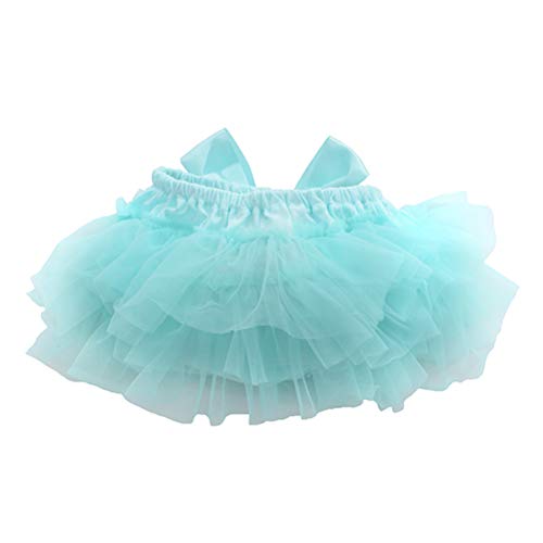 BESTOYARD Tutu - Falda tutú para bebé, con banda para bebé, color azul, talla M