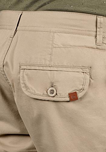 BLEND - Pantalones cortos cargo Crixus para hombre Chalk Stone (70032) XL