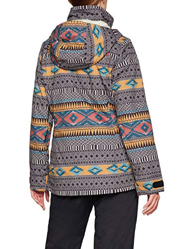 Burton Jet Set Chaqueta de Snowboard, Mujer, Multicolor (Tahoe Freya Weave), L