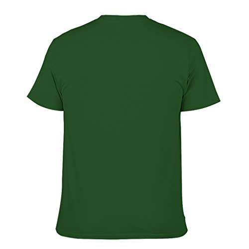 Camiseta con texto en inglés "I Ain't Apologizing for The Shit I Do Camisetas - Retro para hombres Divertido Top Wear Dark Green001. XXXXL