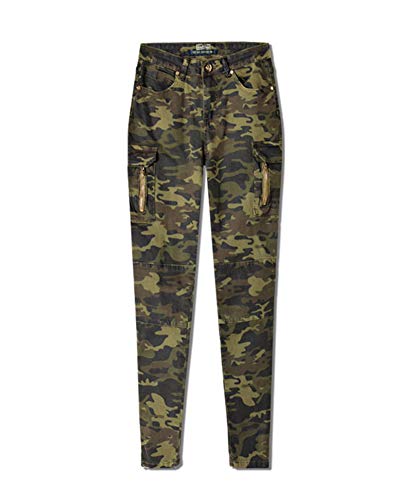 Camo Leggings Mujer Pantalones de Camuflaje Joggings Camuflaje