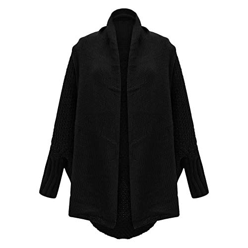 Cardigan Kimono Otoño Invierno para Mujer Suéter de Manga Larga de Punto de Mujer Casual Jerséis Suelta Camiseta Blusa Chaquetas de Punto Hanyixue