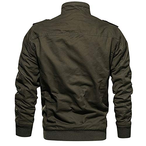 Chaqueta Invierno Hombre Táctico Ropa de Moto Manga Larga Chaqueta Militar Gran tamaño Transpirable Abrigo Jacket Parka Pullover Coat Caliente riou