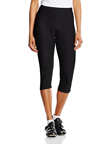 CMP - Pantalón de ciclismo para mujer, todo el año, mujer, color Negro - Negro, tamaño 48