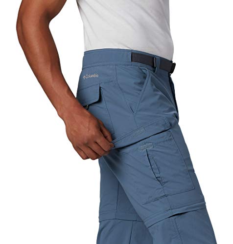 Columbia Cascades Explorer Pantalón De Senderismo, Hombre, Mountain, W36/L32