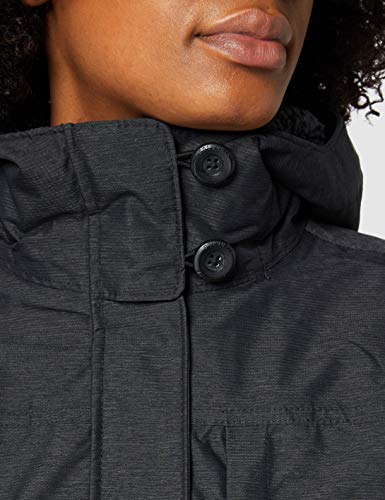 Columbia Chaqueta impermeable para mujer, Carson Pass IC Jacket, Nailon, Negro, Talla M, 1737241