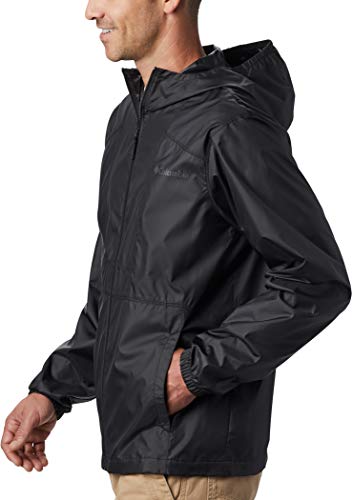 Columbia Flashback, Chaqueta cortavientos, Hombre, Negro (Black), L