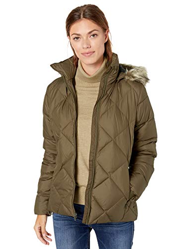 Columbia Icy Heights II Down Jacket Chamarra de plumas, Verde Oliva, M para Mujer