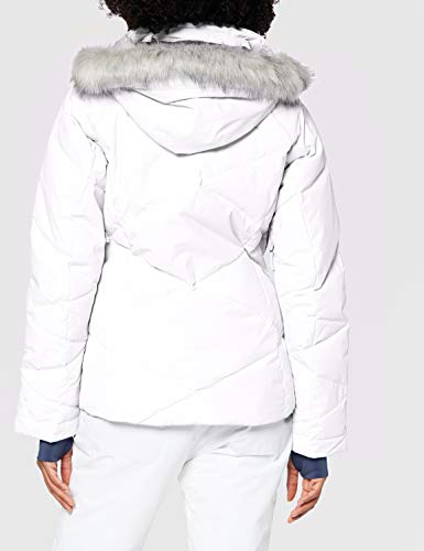 Columbia Lay D Down Jckt Chaqueta térmica, Mujer, Blanco, L