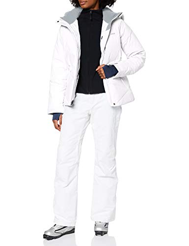 Columbia Lay D Down Jckt Chaqueta térmica, Mujer, Blanco, L