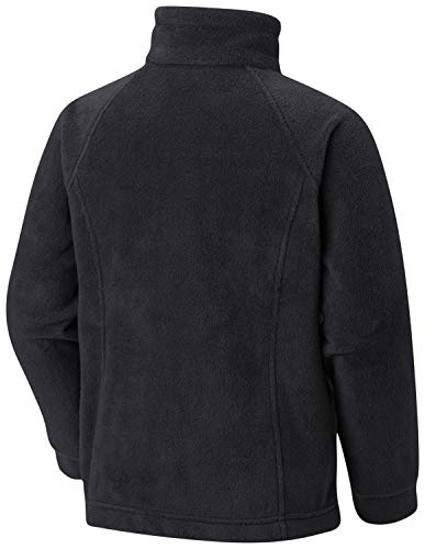 Columbia Little Girls' Toddler Benton Springs Fleece Jacket, Black, 2T