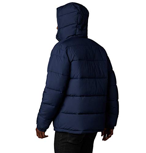 Columbia Pike Lake, Chaqueta forrada con capucha, Hombre, Azul oscuro(Nocturnal), Talla L