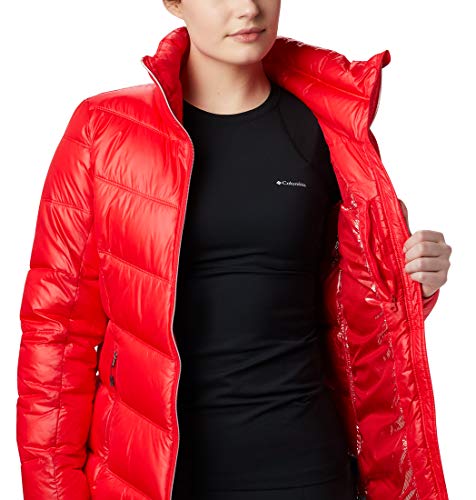 Columbia Pike Lake Chaqueta, Mujer, Rojo (Red Lily), M