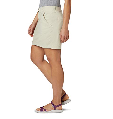 Columbia Saturday Trail, Falda pantalón, Mujer, Beige (Fossil), Talla: 8