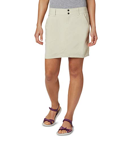 Columbia Saturday Trail, Falda pantalón, Mujer, Beige (Fossil), Talla: 8