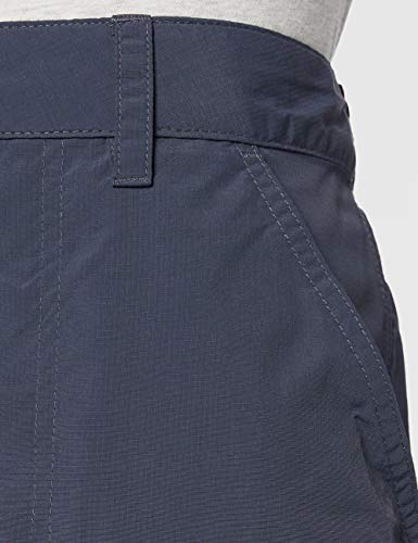 Columbia Silver Ridge 2.0 Pantalones de Senderismo Convertibles para Mujer, Gris (India Ink), 6/R