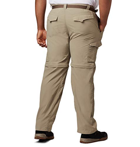 Columbia Silver Ridge Convertible Pants AM8004 Pantalón, Hombre, Beige (Tusk), 34