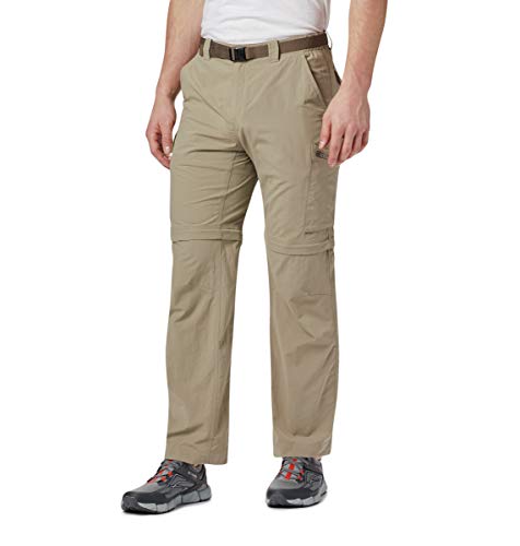 Columbia Silver Ridge Convertible Pants AM8004 Pantalón, Hombre, Beige (Tusk), 34