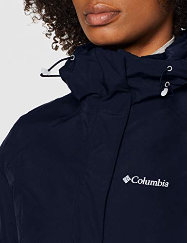 Columbia Tolt Track Chaqueta Interchange con Forro extraíble, Mujer, Azul (Dark Azul/Nocturnal), XS