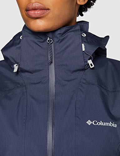 Columbia Windgates Chaqueta, Mujer, Azul (Nocturnal), S