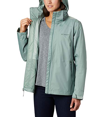 Columbia Windgates Chaqueta, Mujer, Verde (Light Lichen), S