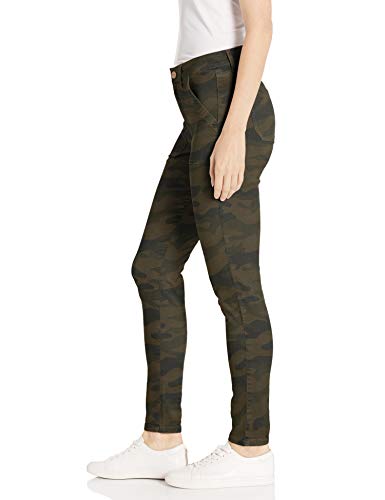 Daily Ritual Stretch Cotton/Lyocell Utility Pant Work Pants, Oliva camuflado, US 10 (EU M - L)