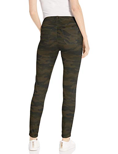 Daily Ritual Stretch Cotton/Lyocell Utility Pant Work Pants, Oliva camuflado, US 10 (EU M - L)