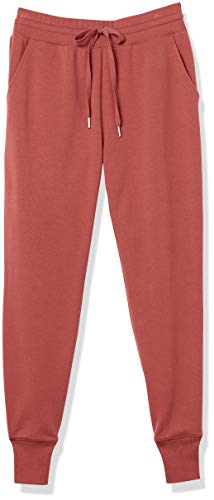 Daily Ritual Terry Cotton and Modal Jogger Pants, Ladrillo, S