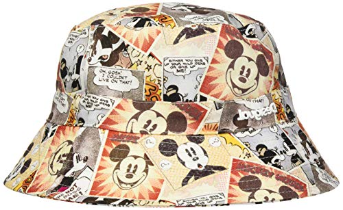 Desigual Hat_Mickey Comic Sun, Blanco, Talla única para Mujer