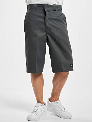 Dickies Multi 13"Mlti Pkt W/Srt, Pantalones Cortos de Trabajo Para Hombre, Gris oscuro (Charcoal CH), 28 Waist x Regular