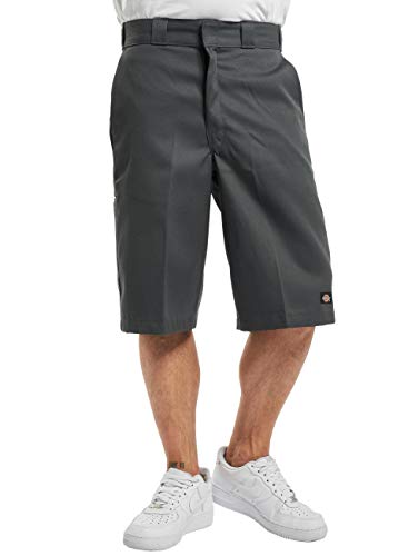 Dickies Multi 13"Mlti Pkt W/Srt, Pantalones Cortos de Trabajo Para Hombre, Gris oscuro (Charcoal CH), 28 Waist x Regular