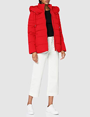 Esprit 090ee1g302 Chaqueta, 630/Rojo, M para Mujer