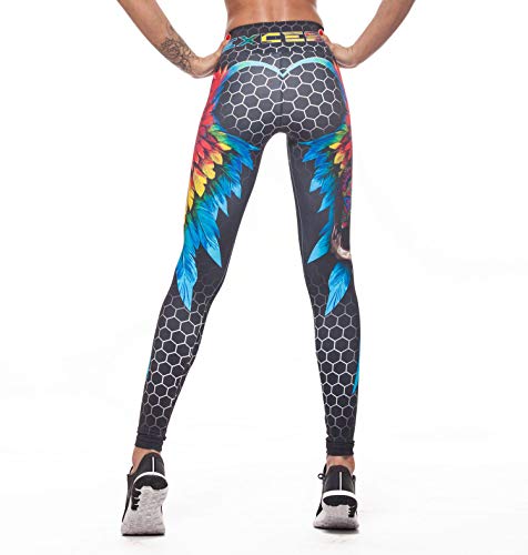 Excess Leggins Mujer Fitness Yoga Mallas Deportivo Pilates Running Gimnasio Maillot de Ciclismo Mochila Portatil de Regalos 3D Italiano push up de Fiesta Mujer Sexy Аlas Colorful XS