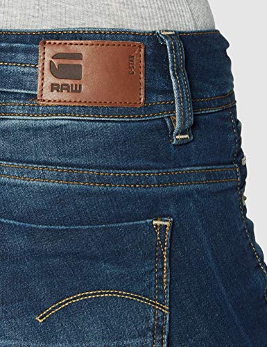 G-Star Raw Midge Mid Bootcut Vaqueros Corte de Bota, Azul (Dark Aged), 27W / 30L para Mujer