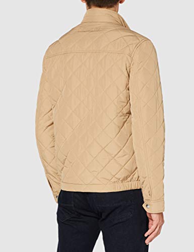 GANT Quilted Windcheater Chaqueta, KAKI OSCURO, XXL para Hombre